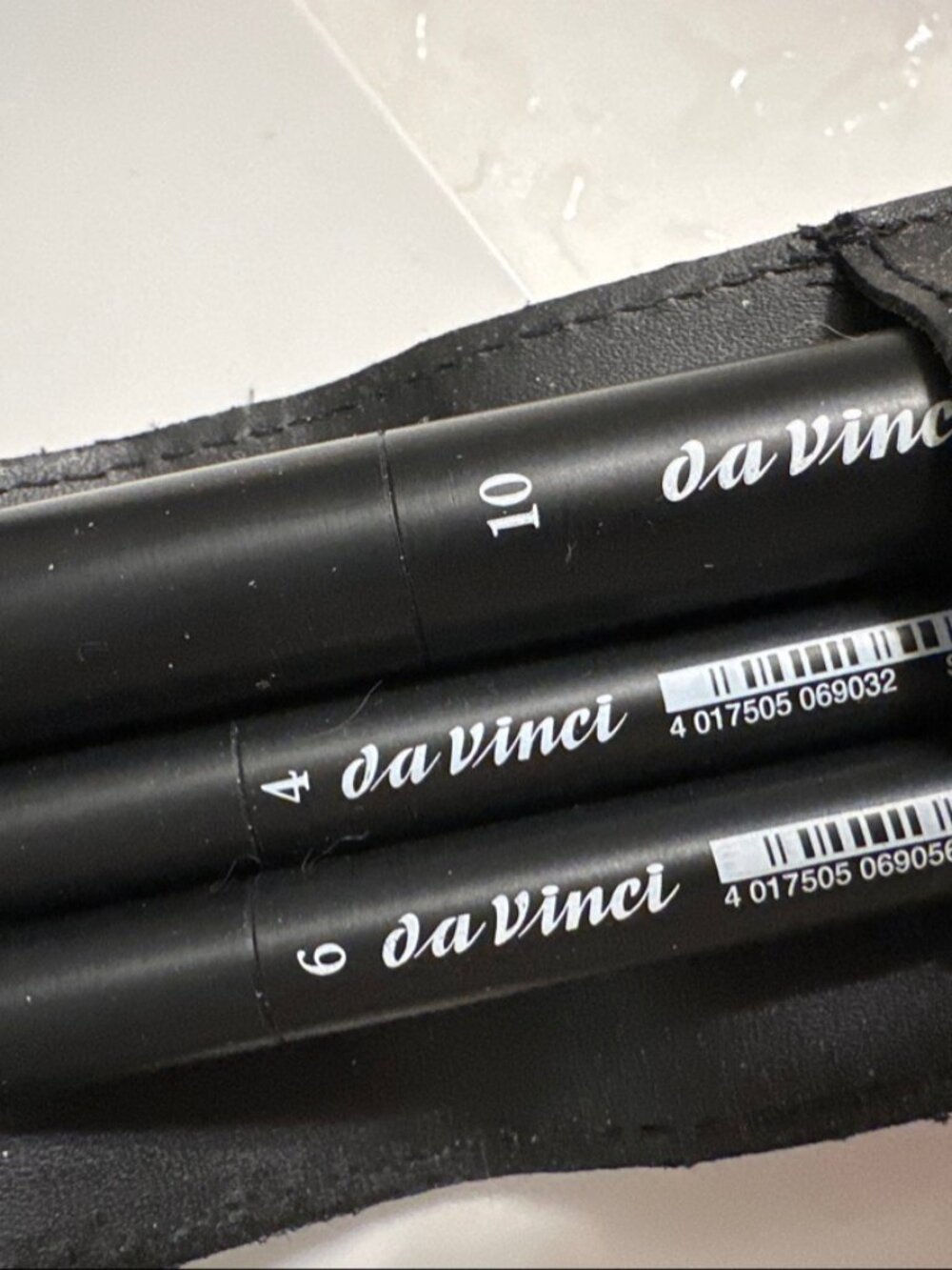 Da Vinci Travel Watercolor Brush Set of 3
